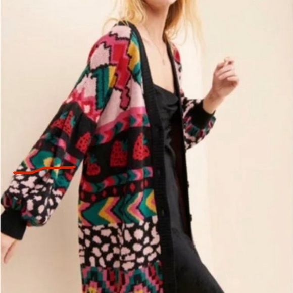 FARM Rio Multicolor Patterned Cardigan - Picture 10 of 10